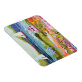 Zwei Segelboote und Hütte Magnet (Rechte Seite)