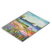 Zwei Segelboote und Hütte Notizblock (Linke Seite)