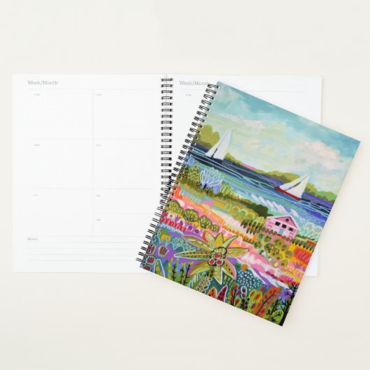 Zwei Segelboote und Hütte Planer (Anzeige)