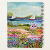 Zwei Segelboote und Hütte Planer (Rückseite)