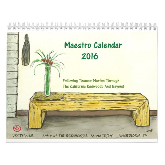 Zwei Seite, Medium, weißer Kalender (Titelbild)