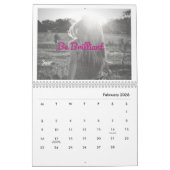 Zwei Seiten 2025 Kalender (Feb 2026)