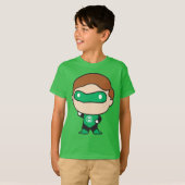 Zwei-Seiten-Chibi-Grüne Laterne T-Shirt (Vorne ganz)