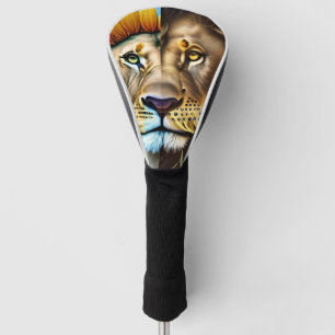 Zwei Seiten der Liebe-Triptychon Golf Headcover