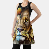 Zwei Seiten der Liebe-Triptychon Schürze (InSitu)