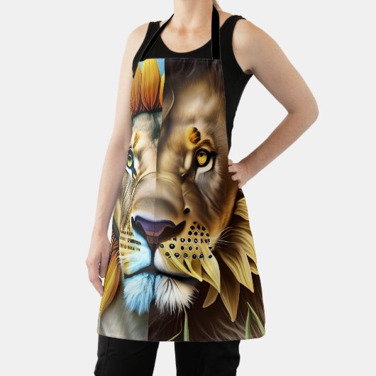 Zwei Seiten der Liebe-Triptychon Schürze (InSitu)