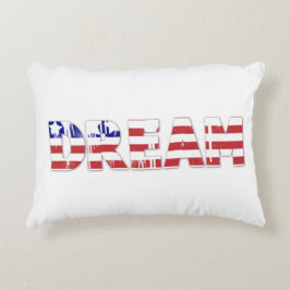 Zwei Seiten Designs mit patrouillischer amerikanis Dekokissen