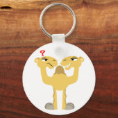 Zwei Seiten desselben Cartoon Camel Schlüsselanhän Schlüsselanhänger (Vorderseite)