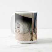 Zwei Seiten eines Polarbären Kaffeetasse (Vorderseite Links)