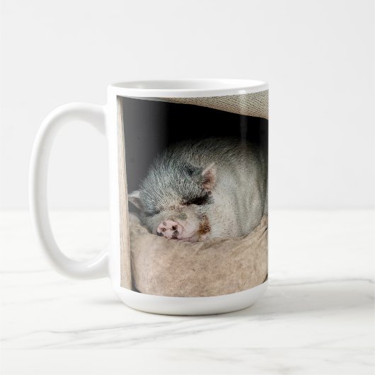 Zwei Seiten eines Polarbären Kaffeetasse (Links)