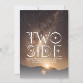 Zwei Seiten Feiertagskarte (Vorderseite)