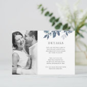 Zwei-Seiten-Foto für die Details Begleitkarte (Stehend Vorderseite)