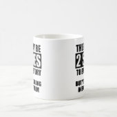 Zwei Seiten Funny Mug Kaffeetasse (Mittel)