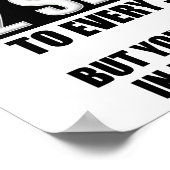 Zwei Seiten Funny Poster (Ecke)