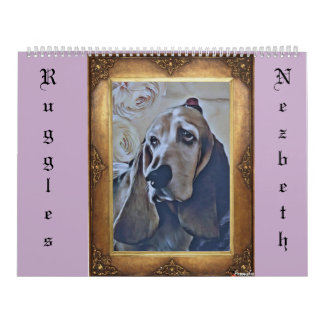 Zwei Seiten großer Kalender, weiß Kalender