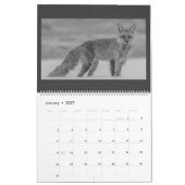 Zwei Seiten großer Kalender, weiß Kalender (Jan 2027)