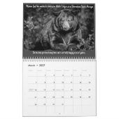 Zwei Seiten großer Kalender, weiß Kalender (Mär 2027)