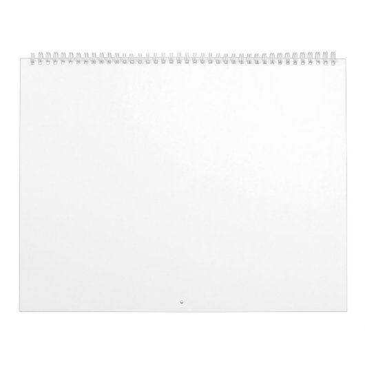 Zwei Seiten großer Kalender, weiß Kalender (Titelbild)