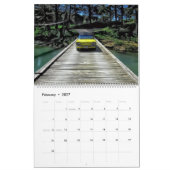 Zwei Seiten großer Korvare Kalender (Feb 2027)