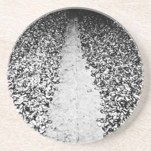 zwei Seiten Kakao Getränkeuntersetzer (Vorne)