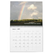 Zwei Seiten-kundenspezifischer Kalender, mittlere Kalender (Mär 2027)