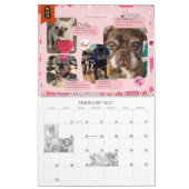 Zwei Seiten LargeCalendar, weiß Kalender (Feb 2027)