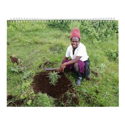 Zwei Seiten LargeCalendar, weiß Kalender (Titelbild)