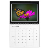 Zwei Seiten LargeCalendar, weiß Kalender (Mär 2027)