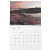 Zwei-Seiten-Medium-Kalender, Weiß Kalender (Feb 2027)