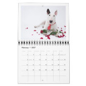 Zwei Seiten MediumKalender, weiß Kalender (Feb 2027)