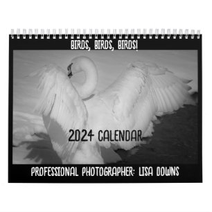 Zwei Seiten MediumKalender, weiß Kalender