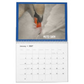 Zwei Seiten MediumKalender, weiß Kalender (Jan 2027)