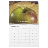 Zwei Seiten MediumKalender, weiß Kalender (Jan 2027)