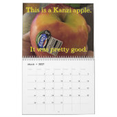 Zwei Seiten MediumKalender, weiß Kalender (Mär 2027)