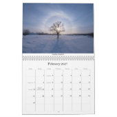 Zwei Seiten MediumKalender, weiß Kalender (Feb 2027)