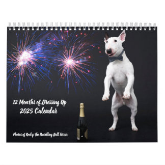 Zwei Seiten MediumKalender, weiß Kalender