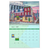 Zwei Seiten MediumKalender, weiß Kalender (Mär 2027)