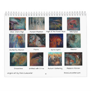 Zwei Seiten MediumKalender, weiß Kalender