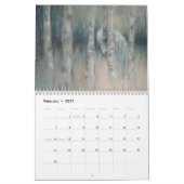 Zwei Seiten MediumKalender, weiß Kalender (Feb 2027)