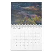 Zwei Seiten MediumKalender, weißer Kalender (Mär 2027)