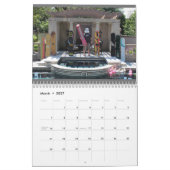 Zwei Seiten MediumKalender, weißer Kalender (Mär 2027)