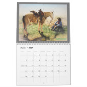 Zwei Seiten MediumKalender, weißer Kalender (Mär 2027)