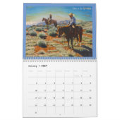 Zwei Seiten MediumKalender, weißer Kalender (Jan 2027)
