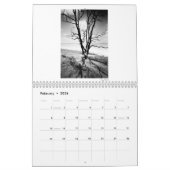 Zwei Seiten MediumKalender, weißer Kalender (Feb 2026)