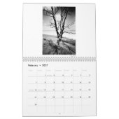 Zwei Seiten MediumKalender, weißer Kalender (Feb 2027)