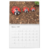 Zwei Seiten mittlerer Foto-Kalender anpassen, weiß Kalender (Feb 2027)