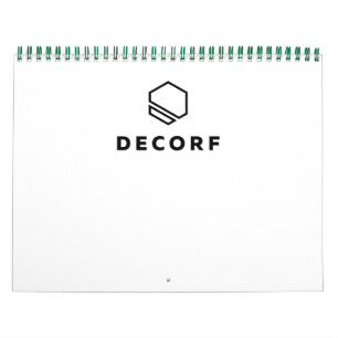 Zwei Seiten mittlerer Kalender, grün Kalender