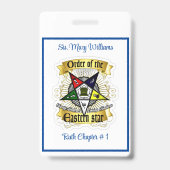 Zwei Seiten OES Ausweis (Rückseite)