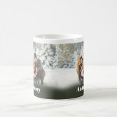 Zwei Seiten Personalisiertes Foto Kaffee Tasse (Mittel)