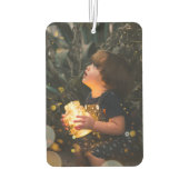 Zwei Seiten-Single-Foto Autolufterfrischer (Rückseite)